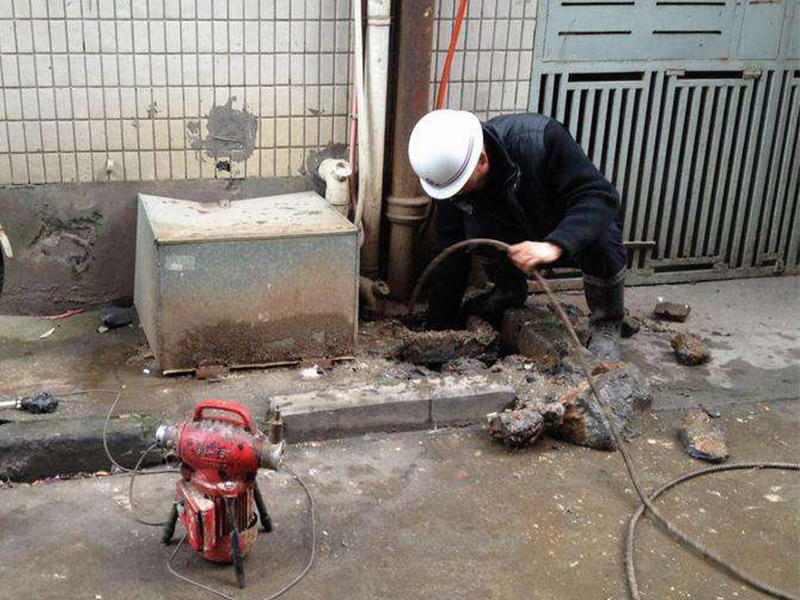 莱山疏通下水道-洗菜池疏通